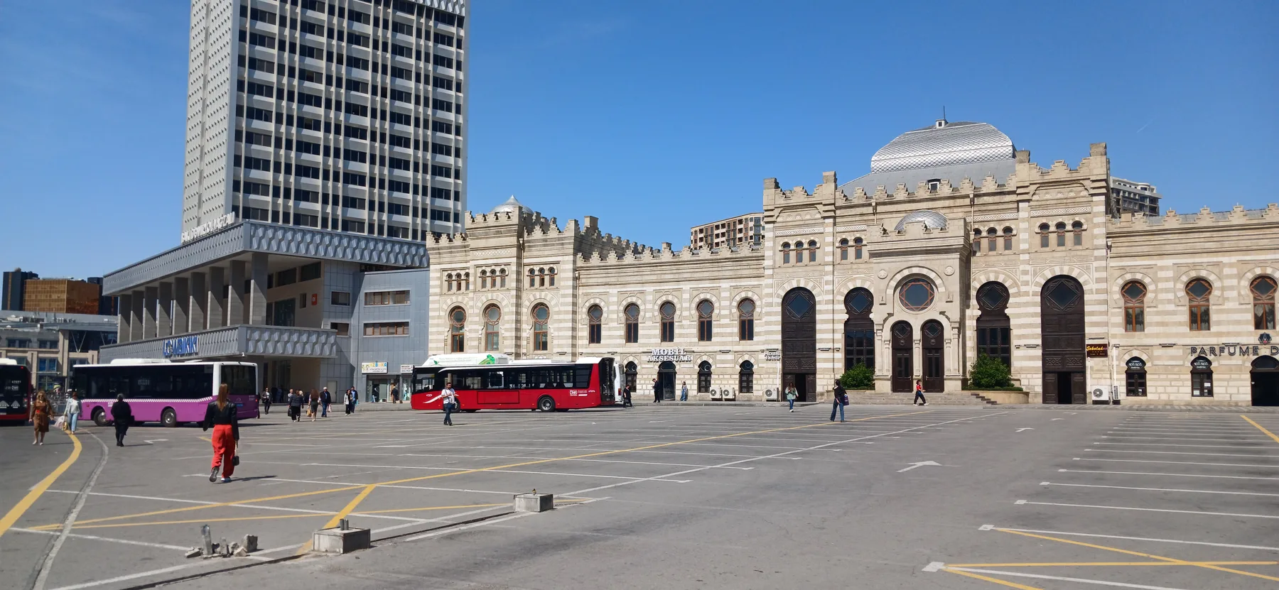 Baku Railway Station exterior