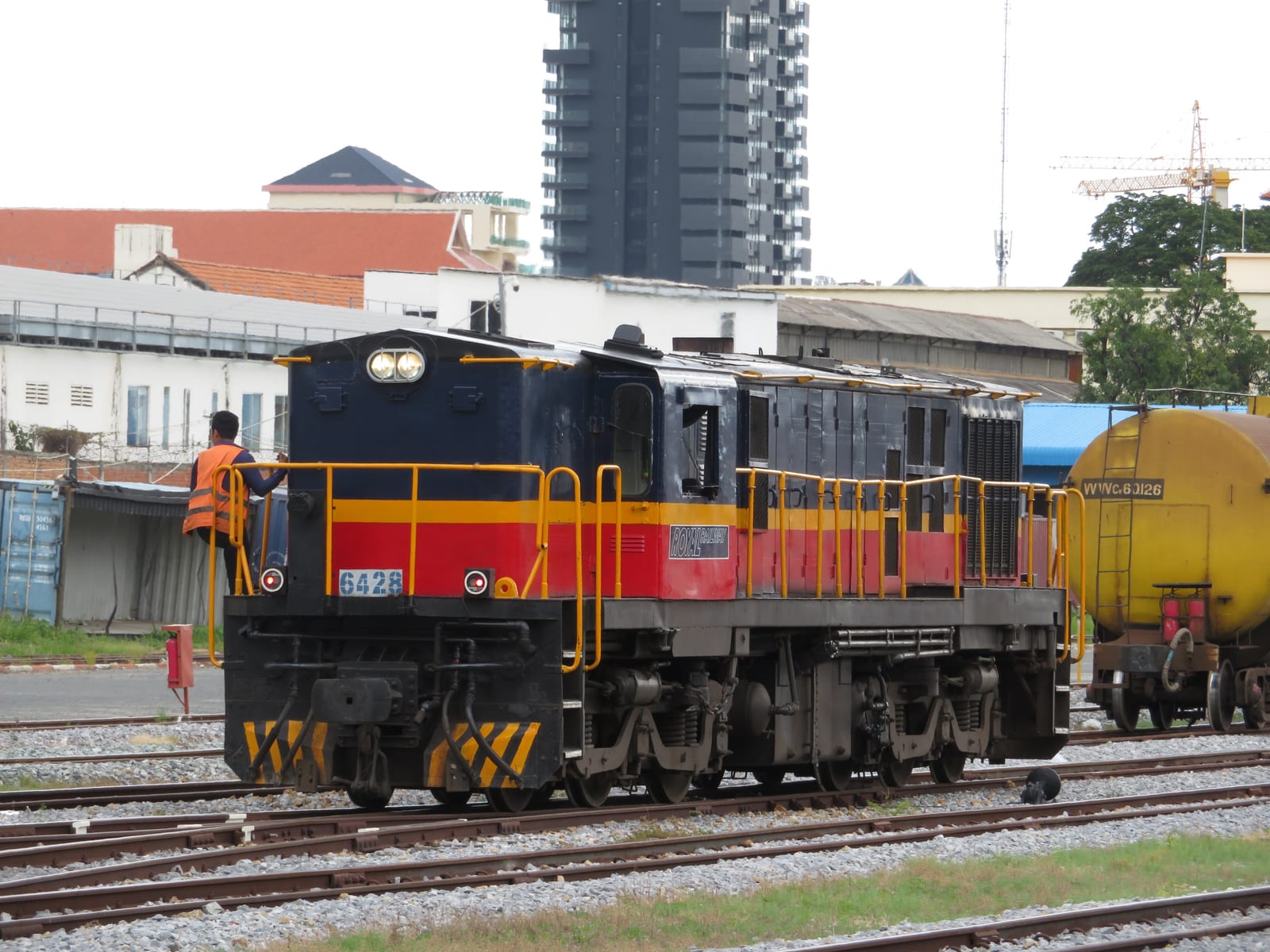 Cambodia Royal Railway passenger train