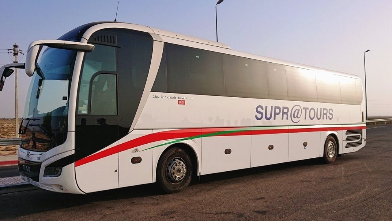 Supratours bus in Morocco